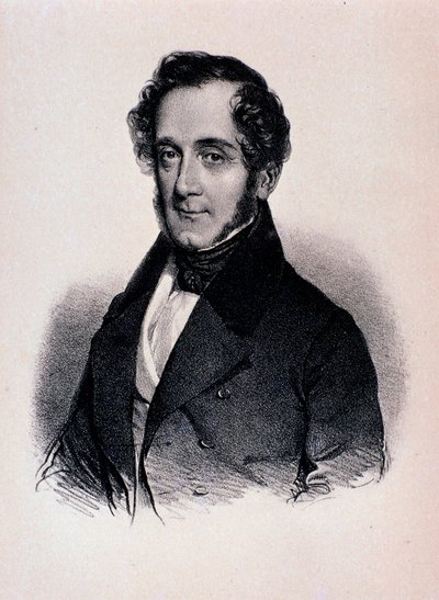 Joseph Mayseder portréja (litográfia) alkotó: Unknown artist