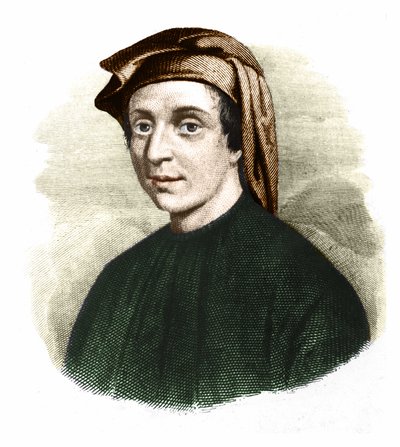 Leonardo Fibonacci (1170-1245) portréja. (Pisai Leonárd). olasz matematikus. alkotó: Unknown artist