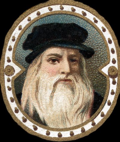 Leonardo da Vinci (1452 - 1519) portréja (Leonardo da Vinci). alkotó: Unknown artist