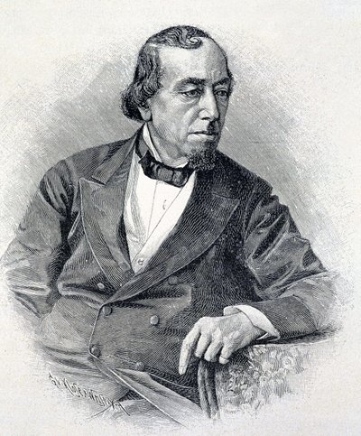 Lord Beaconsfield, Benjamin Disraeli portréja alkotó: Unknown artist