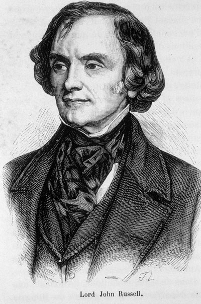 Lord John Russell portréja alkotó: Unknown artist