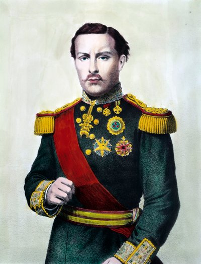 I. Lajos portugál portré (1838-1889) portugál király 19. századi metszet Magángyűjtemény alkotó: Unknown artist