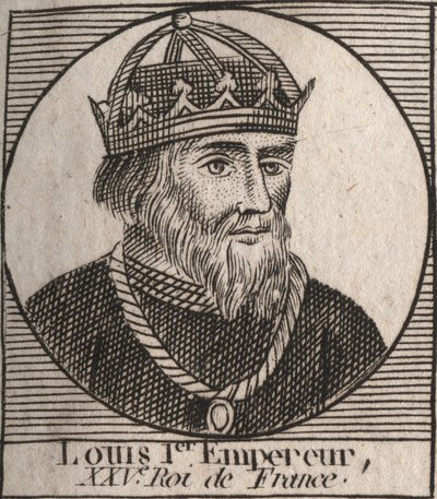 I. Lajos „Jámbor” portréja alkotó: Unknown artist