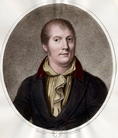 Louis Spohr (1784-1859) francia zenész portréja. századi metszet. Magángyűjtemény. alkotó: Unknown artist