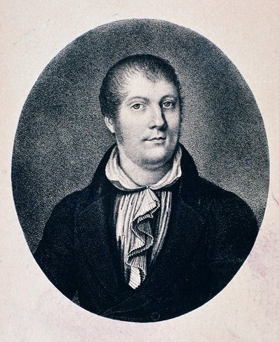 Louis Spohr portréja (metszet alkotó: Unknown artist