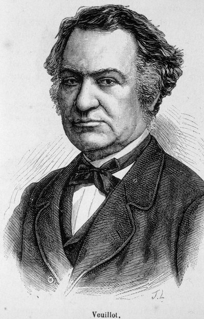 Louis Veuillot francia katolikus újságíró (1813-1883), a „L