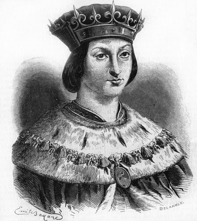 XII. Lajos (1462-1515), francia király portréja. alkotó: Unknown artist