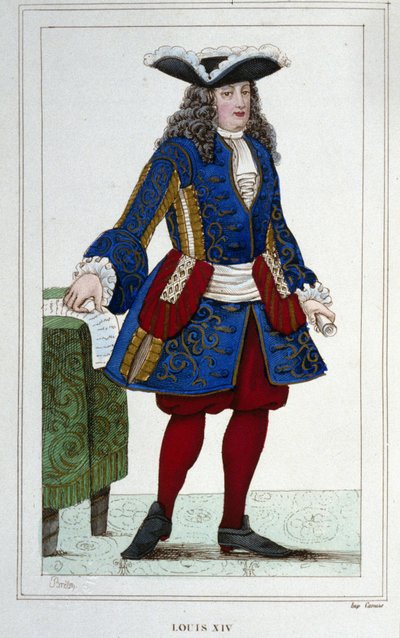 XIV. Lajos (1638-1715), francia király portréja. alkotó: Unknown artist