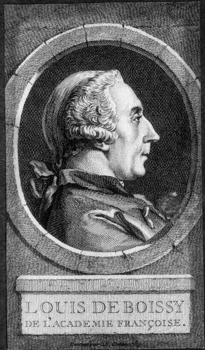 Louis de Boissy, a Francia Akadémia portréja – n.d. alkotó: Unknown artist