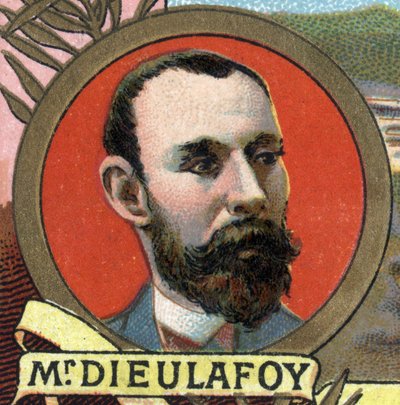 Marcel Auguste Dieulafoy portréja alkotó: Unknown artist