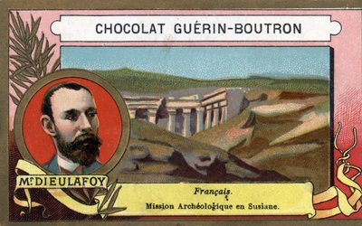 Marcel Auguste Dieulafoy portréja alkotó: Unknown artist