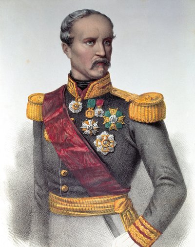 Marechal Patrice de Mac Mahon (Mac-Mahon) (1808-1893) portréja az olasz vidék idejében alkotó: Unknown artist