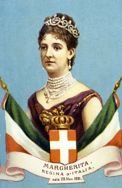 Savoyai Margarita portréja Genes (Margherita of Savoy alkotó: Unknown artist