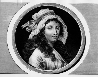 Marie Anne Charlotte Corday (1768-1793) portréja. Metszet „” A francia forradalom történelmi festményeinek teljes gyűjteménye, három kötetben.””” 1804. alkotó: Unknown artist