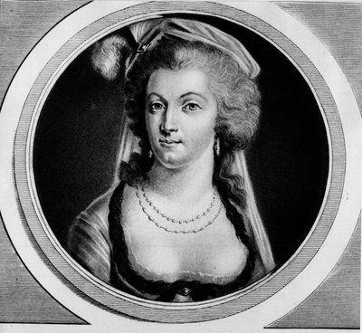 Marie Antoinette portréja (Marie-Antoinette alkotó: Unknown artist