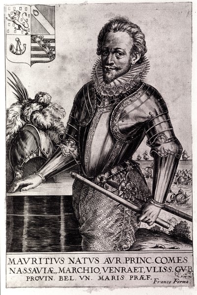 Maurice de Nassau, Orange hercegének portréja (szül. Dillenburgban alkotó: Unknown artist