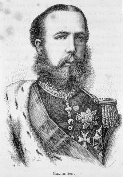 I. Maximilian mexikói vagy Ferdinánd Maximilian József, osztrák császári herceg és főherceg, Magyarország és Bohém királyi herceg (1832-1867) portréja alkotó: Unknown artist