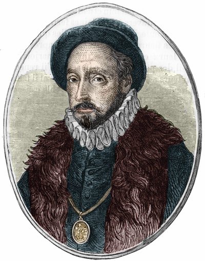 Michel de Montaigne (1533-1592) francia író portréja. alkotó: Unknown artist