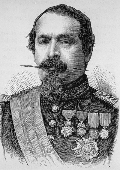 III. Napóleon (1808-1873) portréja. század végi metszet a „Histoire de France”-ban, H. Martin. alkotó: Unknown artist