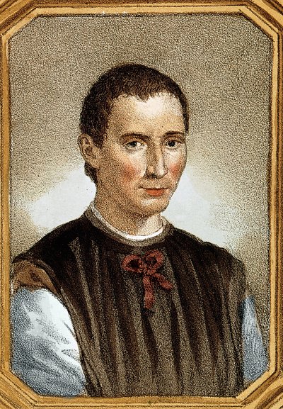Niccolo portréja, Bernardo dei Machiavelli (Nicolas Machiavel alkotó: Unknown artist
