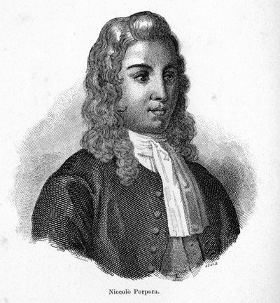 Nicola Porpora (1686 - 1768) olasz zeneszerző portréja. alkotó: Unknown artist
