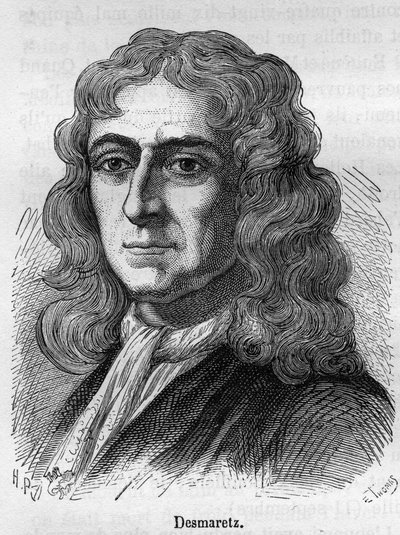 Nicolas Desmarets vagy Desmaretz, Maillebois ura és Colbert unokaöccse portréja. 1648-1721 alkotó: Unknown artist