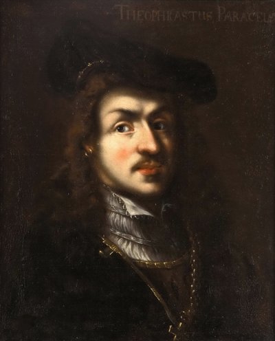 Paracelsus portréja, Anonymous. Olajfestmény alkotó: Unknown artist