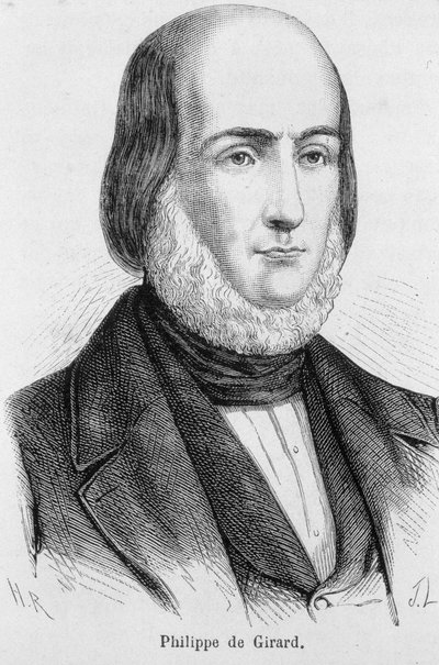 Philippe de Girard francia feltaláló és iparművész (1775-1845) portréja alkotó: Unknown artist