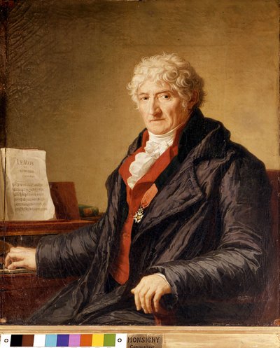 Pierre Alexandre Monsigny (1729-1817) francia zeneszerző portréja. Festmény 1812-ből. A Párizsi Opera Könyvtára. alkotó: Unknown artist