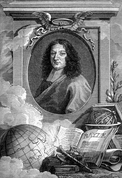 Pierre Bayle (1647-1706) francia író és filozófus portréja. alkotó: Unknown artist