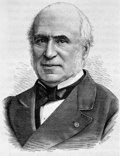 Pierre Charles Chesnelong (1820 - 1899) portréja. század végi metszet a „Histoire de France”-ban, H. Martin. alkotó: Unknown artist
