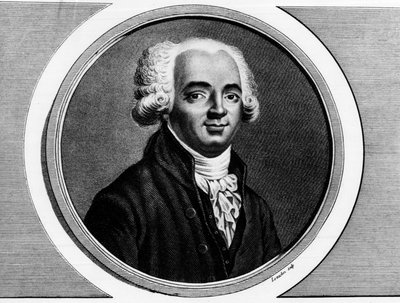 Pierre Louis Manuel (1751-1793), a Szajna helyettesének portréja a nemzeti kongresszuson. Metszet „” A francia forradalom történelmi festményeinek teljes gyűjteménye, három kötetben.””” 1804. alkotó: Unknown artist