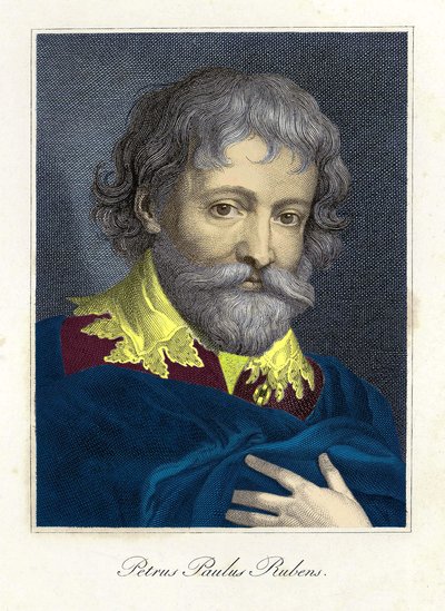 Pierre Paul (Pierre-Paul) Rubens (vagy Peter Paul vagy Petrus Paulus) (1577-1640), flamand festő és karikaturista portréja alkotó: Unknown artist