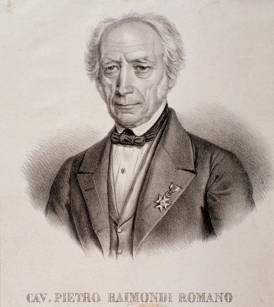 Pietro Raimondi portréja (metszet) alkotó: Unknown artist