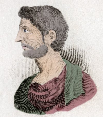 Nagy Pompeus portréja (Gneo Pompeo the Great vagy Gnaeus Pompeius Magnus alkotó: Unknown artist