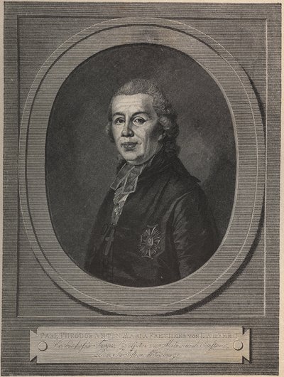 Karl Theodor von Dalberg herceg (1744-1817), érsek és államférfi, író és filozófus portréja alkotó: Unknown artist