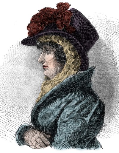 Caroline brunswicki királynő (1768-1821), IV. György angol király feleségének portréja - Brunswicki Caroline, Nagy-Britannia és Írország királynője (1768-1821), IV. György hitvese alkotó: Unknown artist