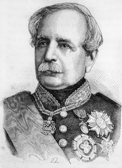 Randon (1795-1871), francia marsall portréja alkotó: Unknown artist