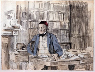 Richard Owen (1810-1890) angol természettudós portréja. alkotó: Unknown artist