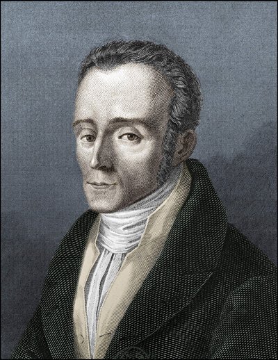 Silvio Pellico olasz író (1789-1854) portréja alkotó: Unknown artist