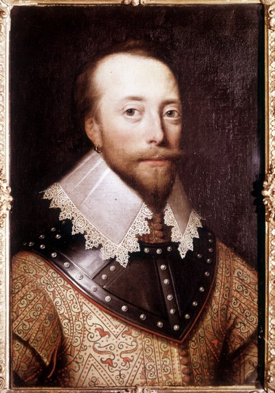 Sir Martin Frobisher (1535-1594) angol navigátor portréja. alkotó: Unknown artist