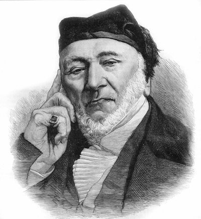 Sir Moses Montefiore (1784-1885) olasz származású angol bankár és filantróp portréja. metszet 1885-ből. alkotó: Unknown artist