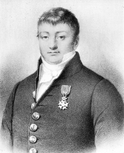 Surcouf portréja (1773 - 1827) - metszet alkotó: Unknown artist