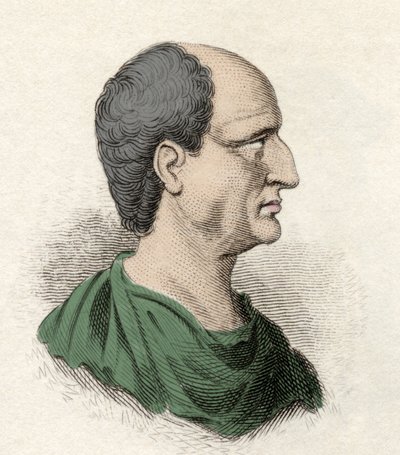 Themisztoklész (görögül Themisztoklész), államférfi és athéni hadvezér (Kr. e. 525-460) portréja. századi metszet. alkotó: Unknown artist