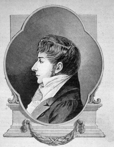 Tom Souville, kalaissai magános (1777-1839) portréja – a „Les Contemporains” című filmben, n.d. század vége. alkotó: Unknown artist