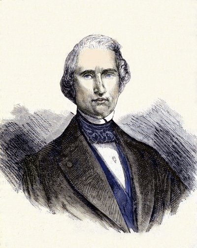 Urbain Jean Joseph Le Verrier vagy (Leverrier) francia matematikus és csillagász (1811-1877) portréja. Ő a Neptunusz bolygó első megfigyelője. alkotó: Unknown artist