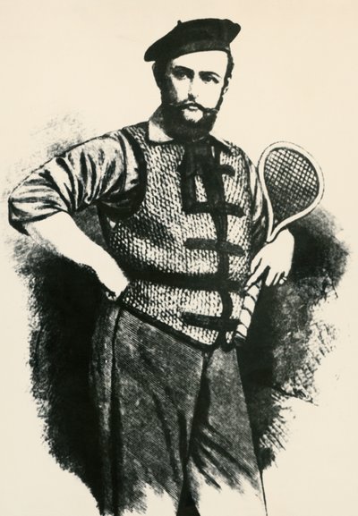 Walter Clopton Wingfield portréja (Ruabon, Wales) alkotó: Unknown artist