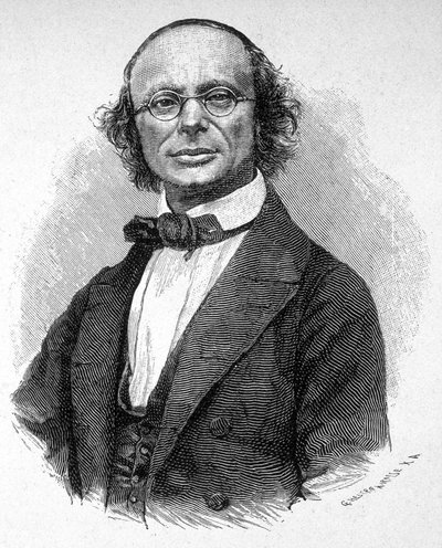 Wilhelm Weber (1804-1891) német fizikus portréja. alkotó: Unknown artist