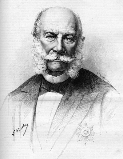 I. Vilmos német portréja (1797-1888). alkotó: Unknown artist