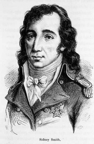William Sidney Smith (1764-1840), angol admirális portréja. alkotó: Unknown artist